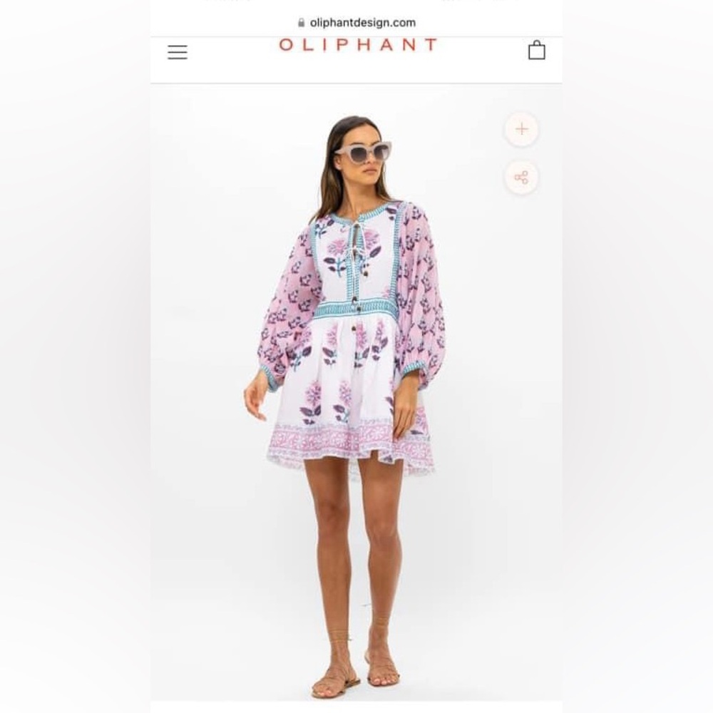 Oliphant size XS long sleeve dress